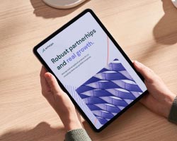 Archetype investing ebook on iPad in hands