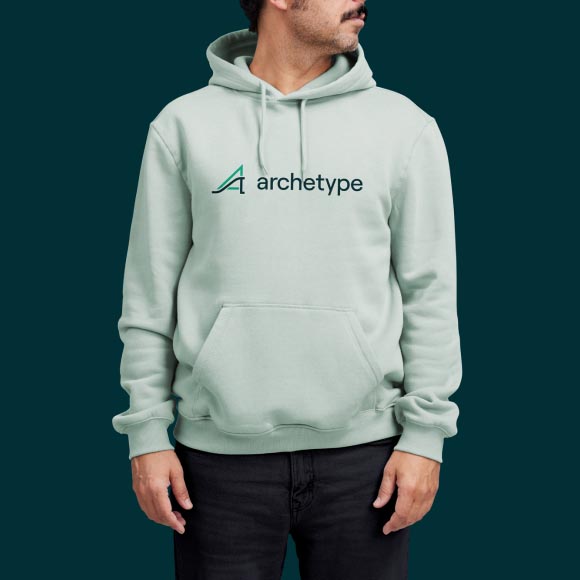 Archetype logo hoodie