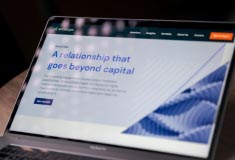 Archetype website on laptop