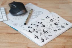 Logo sketches for Viewpointe