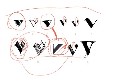 Logo sketches for Viewpointe